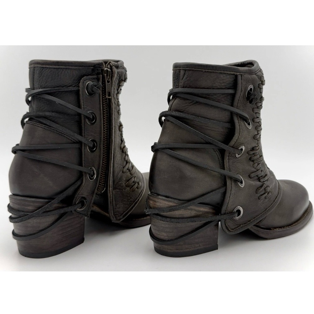 Freebird Cedrick | Black | Sz 8 - Women’s Leather Booties EUC - Picture 8 of 11